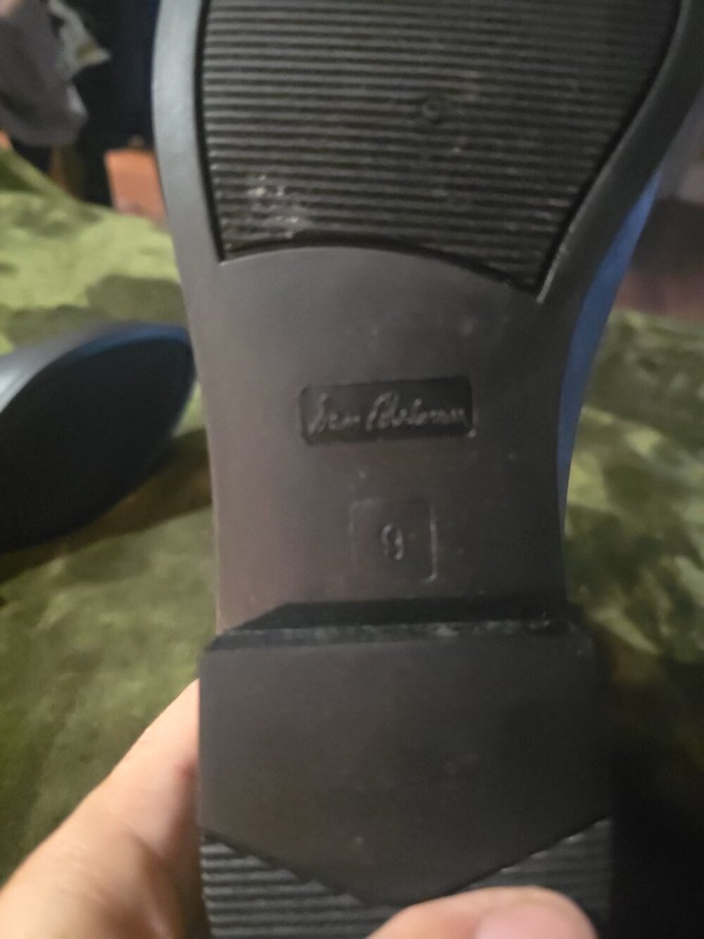 Sam Edelman Tinsley Chelsea Rain Boots Black Matte Women's Size 9 - Picture 5 of 5